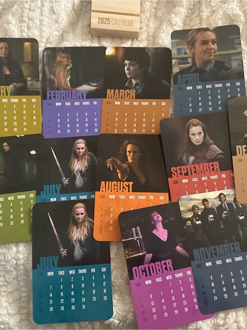 2025 Supernatural CultureFly Calendar